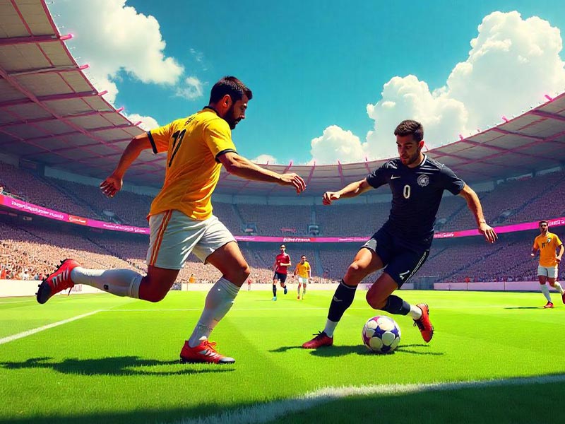 踢球还是踢人？！桑赛特凶狠踢倒费尔明，VAR介入将其直红罚下